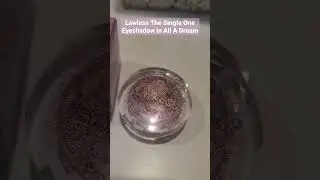 Lawless The Single One Eyeshadow in All A Dream #lawless #beauty #makeup #new #pink #eyelook #shorts