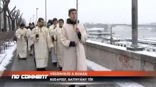 NO COMMENT: Vízszentelés a Dunán