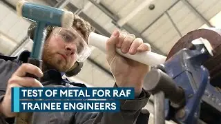 RAF trainees sharpen old-school skills to keep UK's advanced aircraft flying