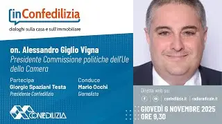 inConfedilizia – Incontro con l'Onorevole Alessandro Giglio Vigna