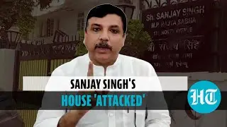 Sanjay Singh blames BJP for 'attack' on house; draws Ram Temple land scam link