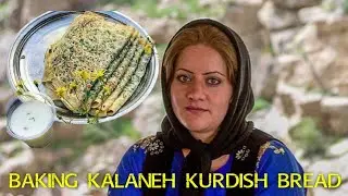 Healthy Vegetarian recipe | Delicious bread recipe | Kurdistan local bread |  کلانه