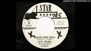 Salty Holmes - Harmonica Boogie Shuffle (4 Star 1752) [1961 rockabilly]
