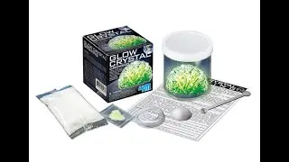 Kidz Labs 4M Žiariv&eacute; kry&scaron;t&aacute;ly / Glow Crystal Growing