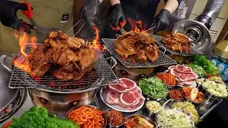 국내산 돼지 양념갈비 400g이 13,900원? 상차림비도 없어요! 조리자격증만 5개! 모든 반찬 싹 다 만드는 단골 많은 동네 골목식당┃Galbi /KoreanStreetFood