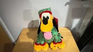 NEW FOR 2025 Gemmy Animated Singing Pluto (Sings: O Christmas Tree) (12 Days of Christmas: Day 9)
