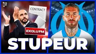 Walid Regragui a pos&eacute; sa D&Eacute;MISSION, Sergio Ramos VEUT rejoindre l'OM |  JT Foot Mercato