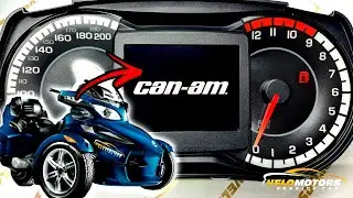 Conserto Painel BRP CAN AM Spyder Rt ROADSTER lcd apagado queimado cluster Can am Spyder lcd issue