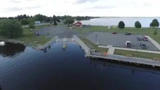 Aerial Footage: Gateway Park - Tawas City, MI
