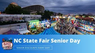 Info for the NC State Fair Senior Day 2022 #ncstatefair