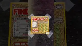 NEW TICKET: $2 FIND THE 7s #lottery #newtickets #shorts