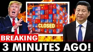US Shuts Down All Orders on Totally, China-U.S Shipping Completely Stop, Containers Pile Up at Ports