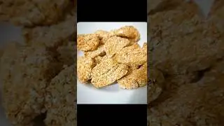 Galletitas de avena #galletas #avena  #crackers #saludable