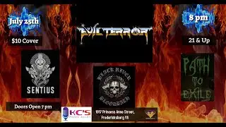 Live Metal Show at K C 's Music Alley 07/25/2020