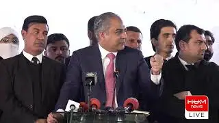 🔴 𝗟𝗶𝘃𝗲: Interior Minister Mohsin Naqvi Media Talk | Pakistan News