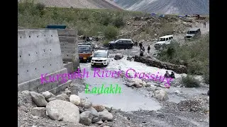Kurgiakh River Crossing.