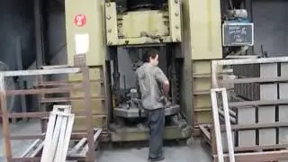Screw press machine -630T for refractory bricks