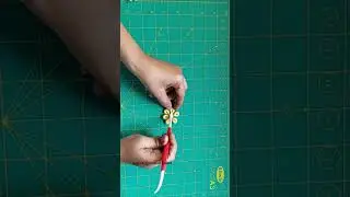 Easy way of making clay flower 5 | Clay Modelling Flowers | How to make Flowers with clay #shorts