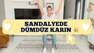 SANDALYE İLE DÜMDÜZ KARIN 💥 (ETKİLİ VE KOLAY) HEMEN UYGULA