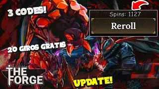 NOVOS C&Oacute;DIGOS DE 20 SPINS NO THE FORGE + TODOS OS C&Oacute;DIGOS SECRETOS DO THE FORGE...