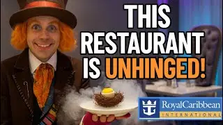Royal Caribbean&rsquo;s Wonderland Restaurant Review &ndash; A Magical Mad Hatter Feast! 🚢 🍽️ 🔥
