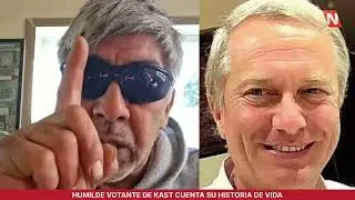 Humilde votante de Kast cuenta su historia de vida