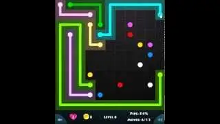 flow game facebook - 11 x 11 mania level 6 Connect the dots