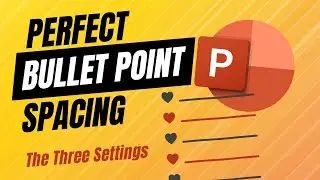 Изучите интервалы между маркерами в PowerPoint