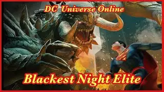 DCUO Nature Dps Blackest Night Elite (New Loadout)