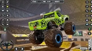 Monster Truck Stunt Car | ⚡⚡Advance level Monster Trucks⚡⚡