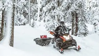 Le tra&icirc;neau LinQ - Ski-Doo