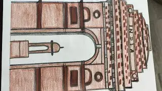How to draw India gate step by step || India gate drawing easy || #indiagate #drawing #tutorial 