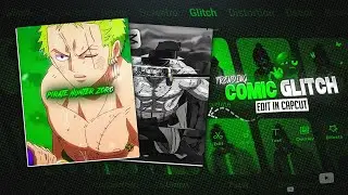 Trending Comic Glitch Effect Transition | 