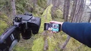 GoPro Harness first use on the Sooke Flow Line.