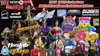 MOTU Origins Fright Zone, SDCC 2025 Exclusives, Snow Cat HasLab, Mattel Creations Preorders & More