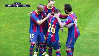 eFootball PES 2021 Top 6 Goals 4K | PES StuDio | Messi | CR7