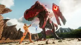 FINALLY Taming An ALPHA Dinosaur! | ARK MEGA Modded Survival