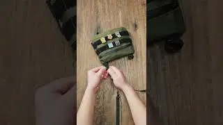 TACTICAL GEEK Cache L2 - あなたのEDCアイテムをスタイリッシュに運ぶ！🎒🔝 肩帯を装着して、快適な一日を手に入れましょう。👜💼#tacticalgeek