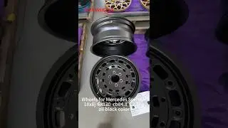 Mercedes sprinter black wheels 18x8j made at JOVA WHEELS   #forgedwheels #offroadwheels
