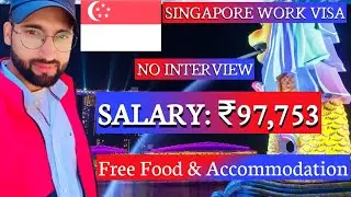 High-Paying Singapore 🇸🇬 work permit visa | Singapore visa 2025