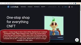 Cardahub | NFT Distribution Service_Option1