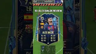 93 TOTS Alex Bald&eacute; Review in FIFA 23 #shorts #short