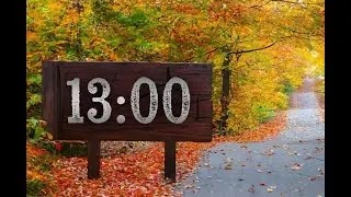 Autumn Tranquility: 13-Minute Silent Countdown Timer 🍂🕒 | Miss Ashley's Timers