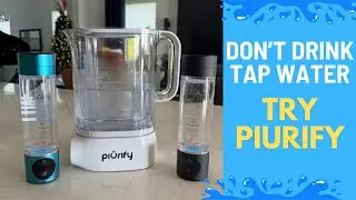 Don't Drink Tap Water: Try the Piurify Alchemy Filtration Pitcher