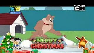 Cartoon Network India Merry Christmas Overlay (2025)