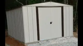 ARROW SHED 10x12 MODEL# NP101267 ASSEMBLY pt3