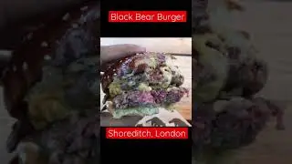 London&rsquo;s Best Burger: Black Bear Burger 🍔 #shorts