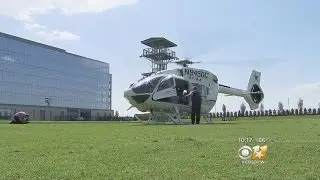 Cowboys Owner Jerry Jones Unveils New Helicopter