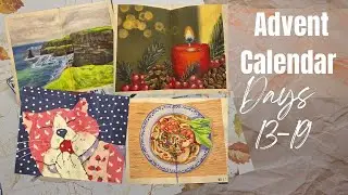 DIY Art Supply Advent Calendar | Days 13-19 | Rediscovering My Forgotten Art Materials