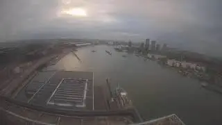 Movenpick Hotel Amsterdam Livestream | Panoramic Rooftop View - Amsterdam Central Station